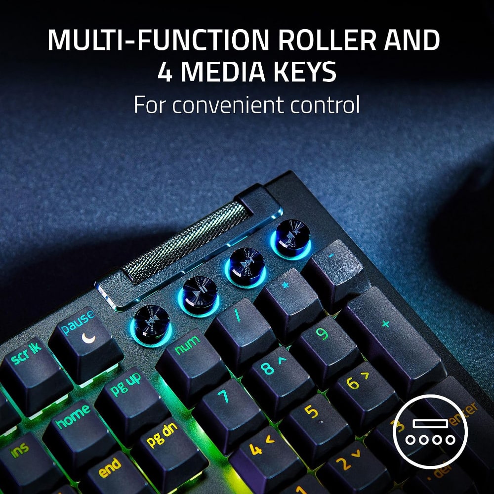 Razer BlackWidow V4 Wired Gaming Keyboard Apr