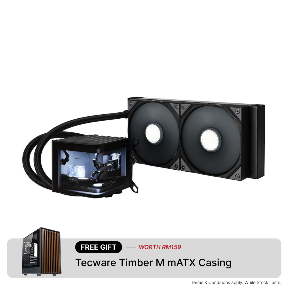 (April Fools Promo) TRYX PANORAMA P240N AIO Liquid Cooling