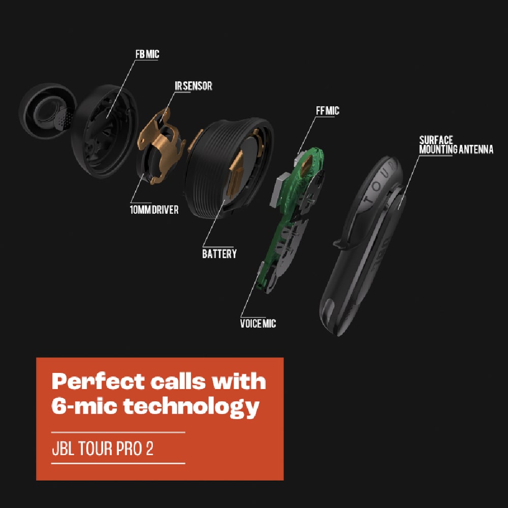 (Flash Sales) JBL Tour Pro 2 True wireless Noise Cancelling Earbuds
