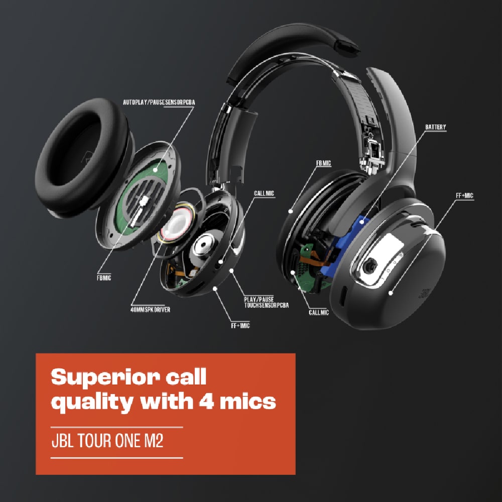(Flash Sales) JBL Tour One M2 Wireless Over-ear Noise Cancelling Headphones