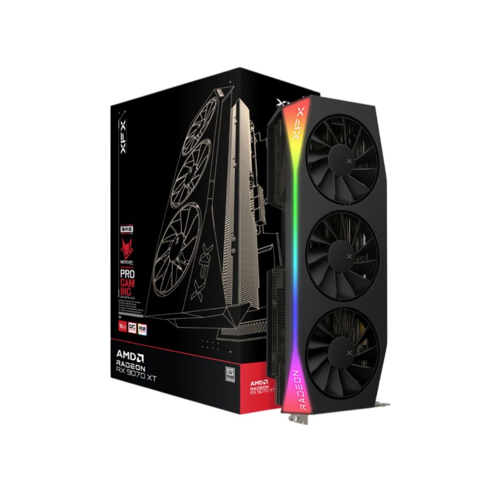 XFX Mercury Radeon RX 9070 XT OC Gaming RGB