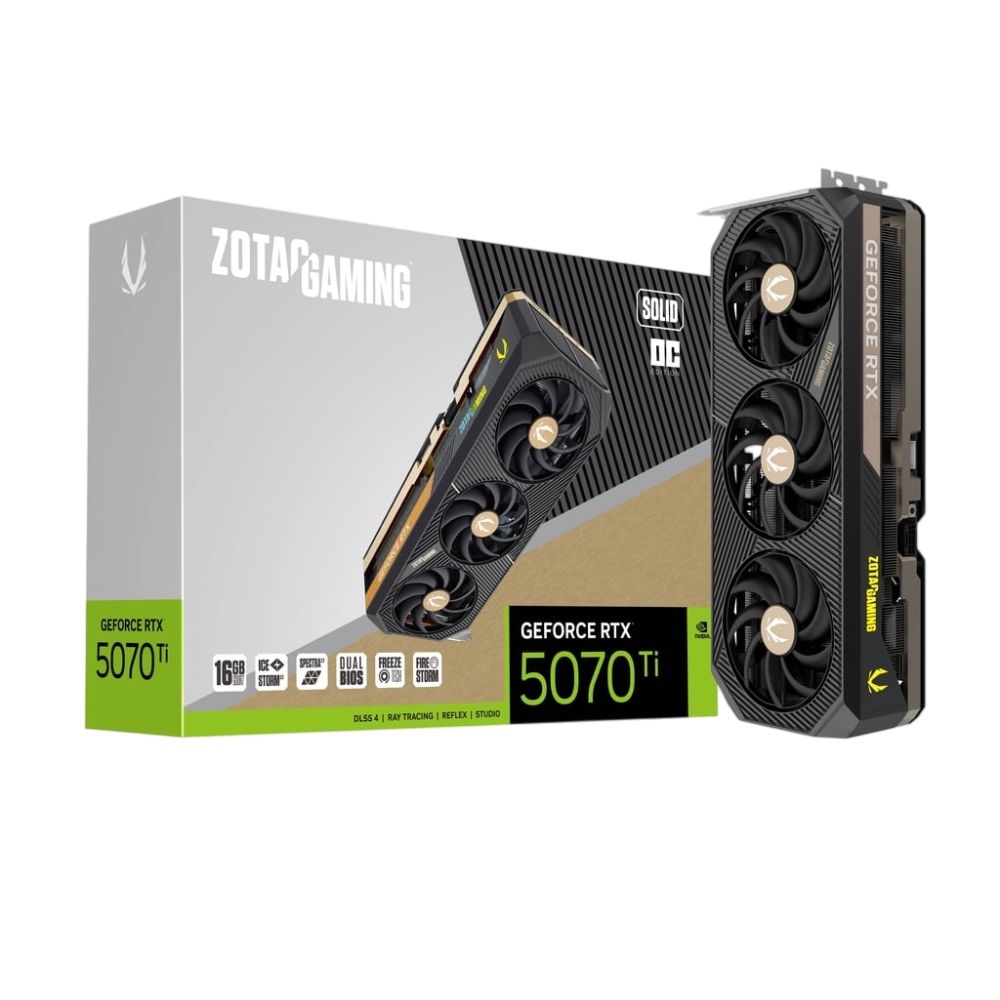 ZOTAC GAMING GeForce RTX 5070 Ti SOLID OC