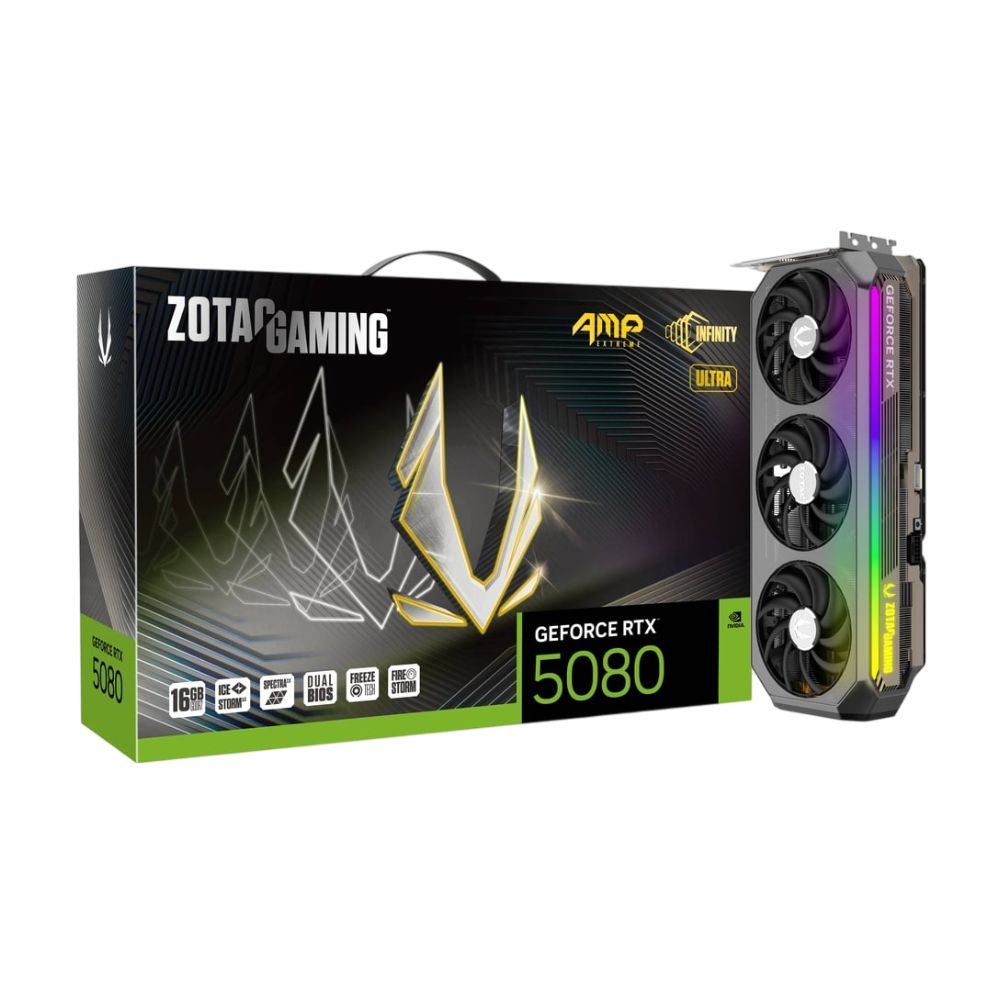 ZOTAC GAMING GeForce RTX 5080 AMP Extreme INFINITY ULTRA