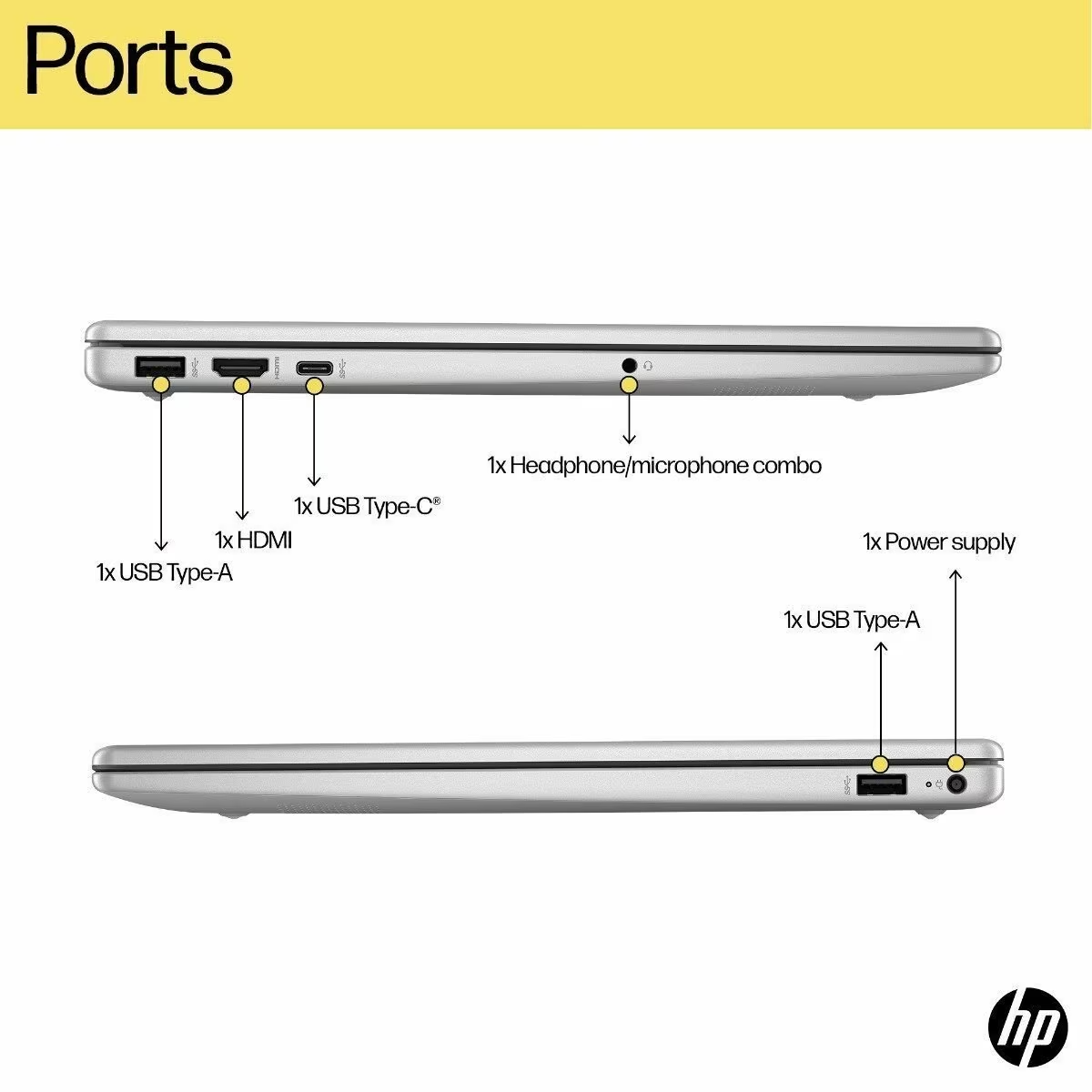 HP 15-fd0540TU Laptop | Intel Core i3-N305