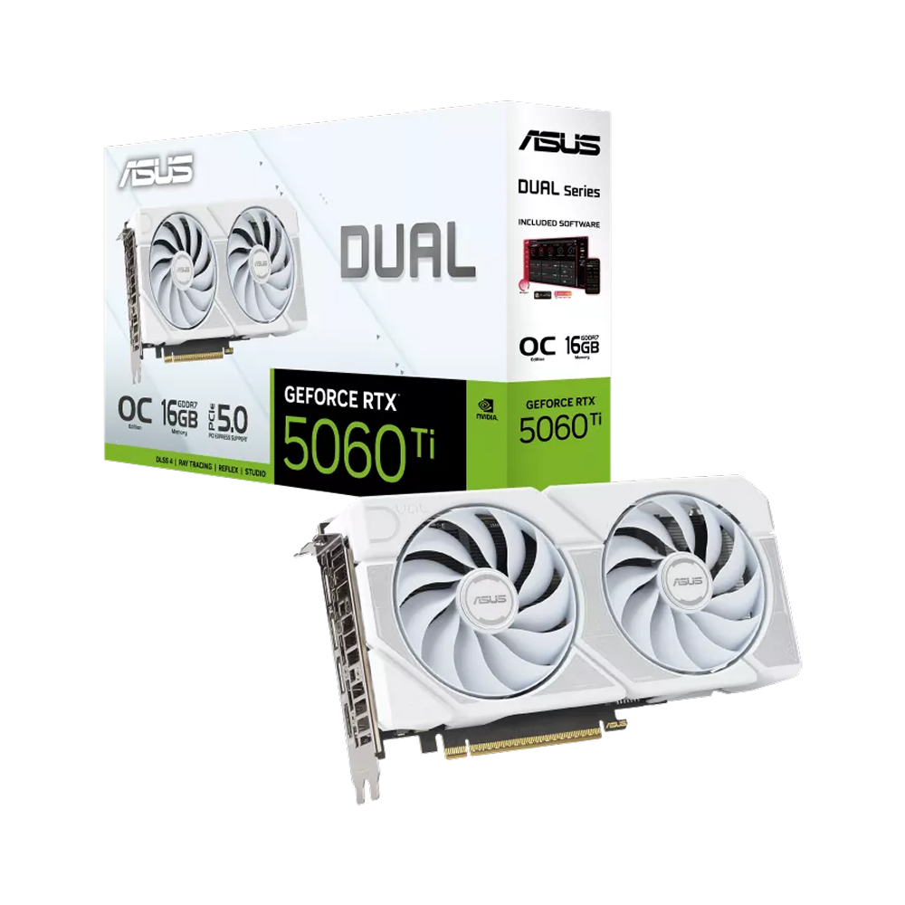 ASUS Dual GeForce RTX 5060 Ti 16GB OC