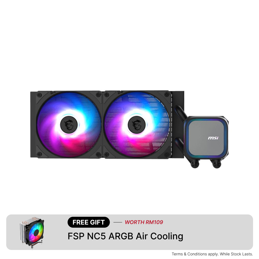 (April Fools Promo) MSI MAG CoreLiquid A13 240 ARGB AIO Liquid Cooling