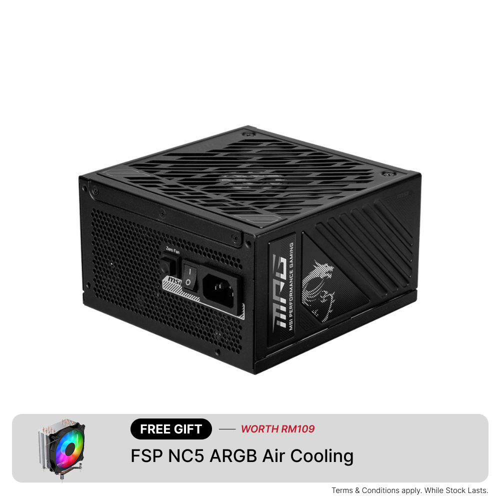 (April Fools Promo) MSI MPG A1250GS 80PLUS GOLD ATX Power Supply