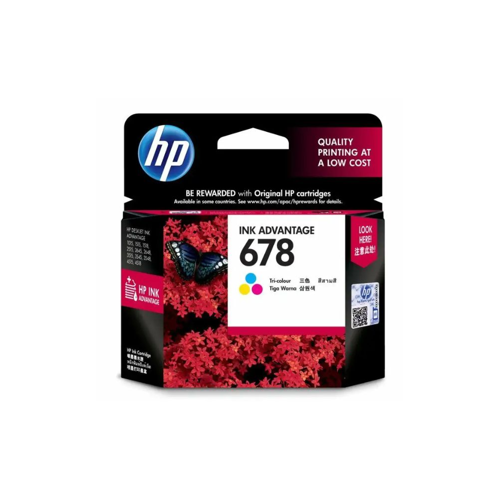 HP 678 Ink ( Black CZ107AA | Tri Color CZ108AA )