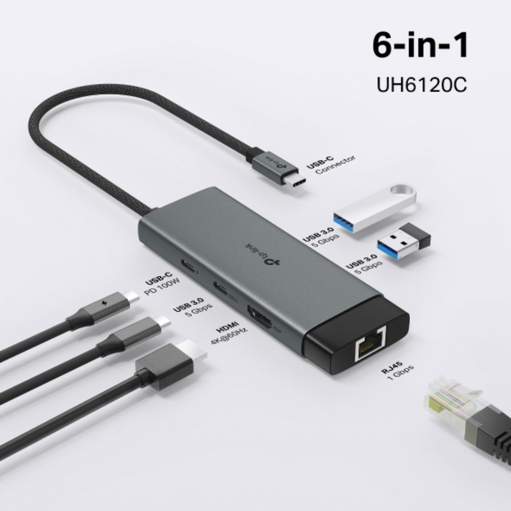 TP-Link USB Type-C Hub UH3020C UH5020C UH6120C UH7020C UH9120C