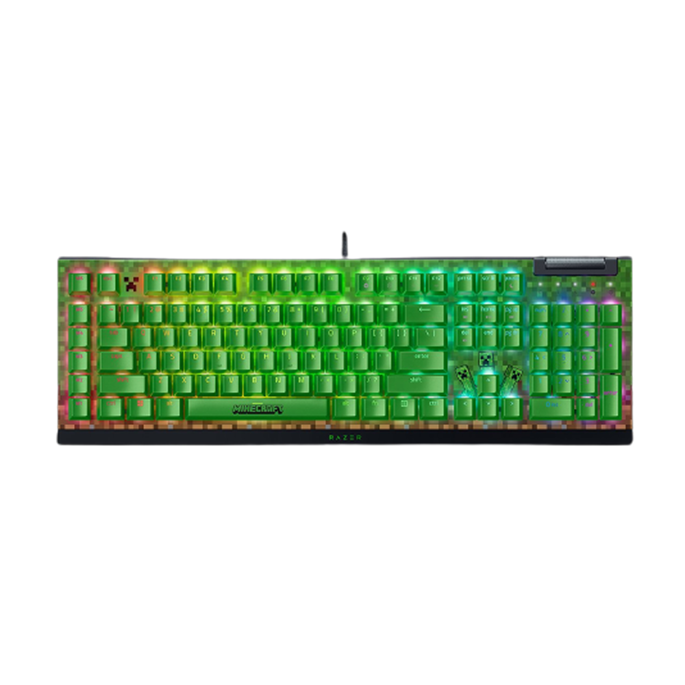 Razer BlackWidow V4 X - Minecraft Edition