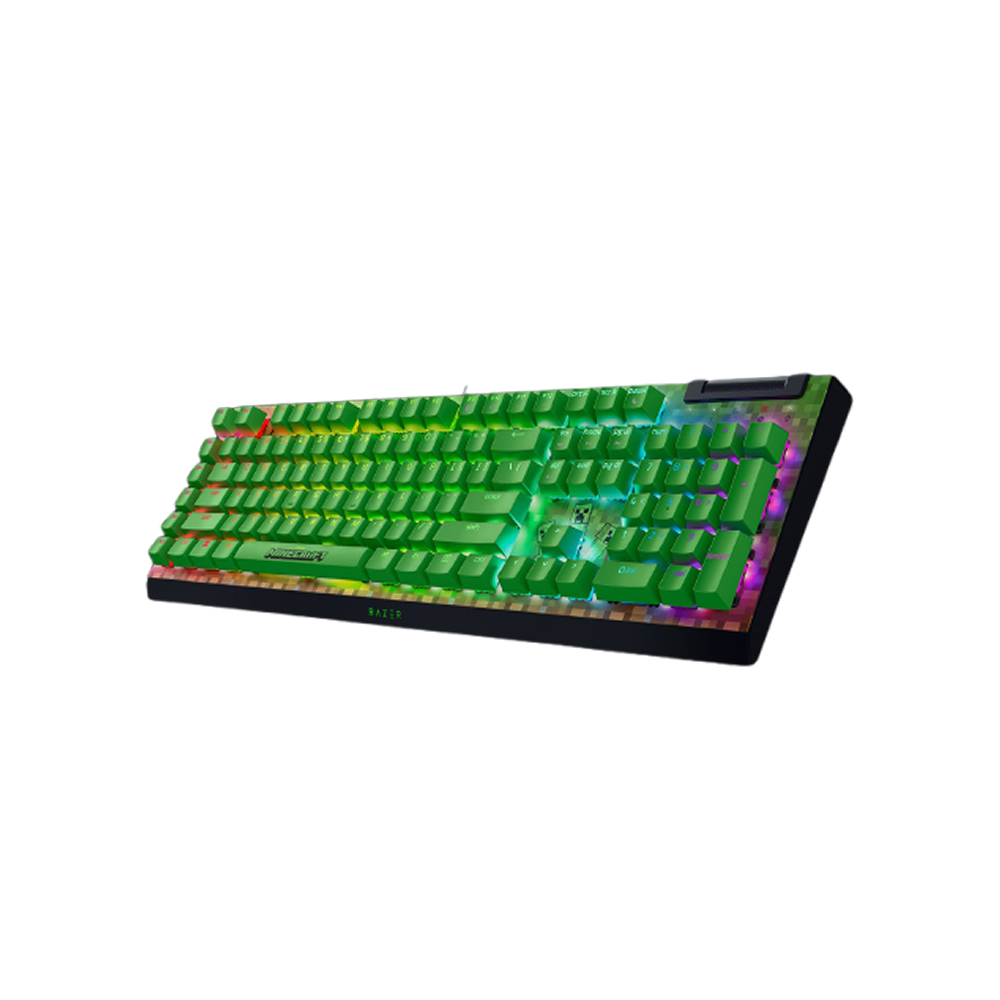 Razer BlackWidow V4 X - Minecraft Edition