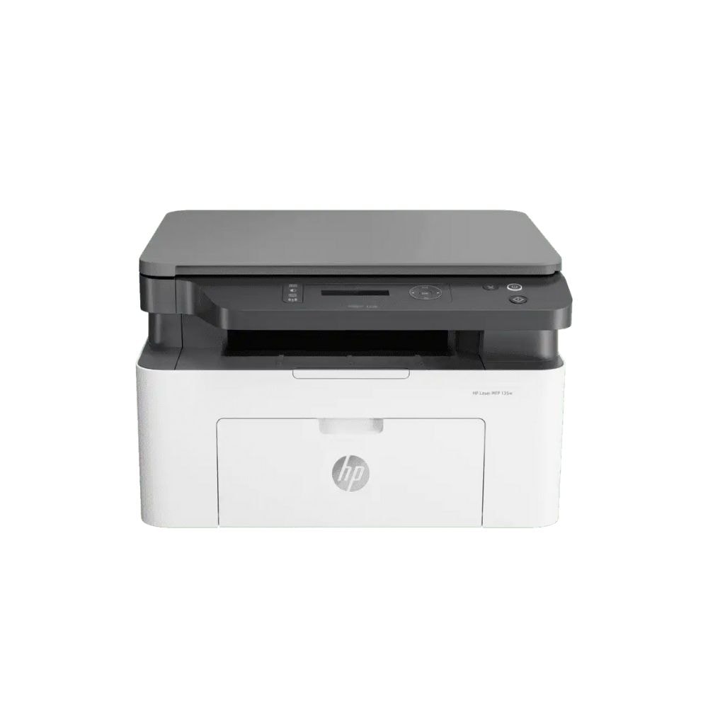 HP Mono Laser AiO MFP 135w Printer | Print, Scan, Copy, Wireless | 600x600dpi | W1107A | 3 Years Warranty