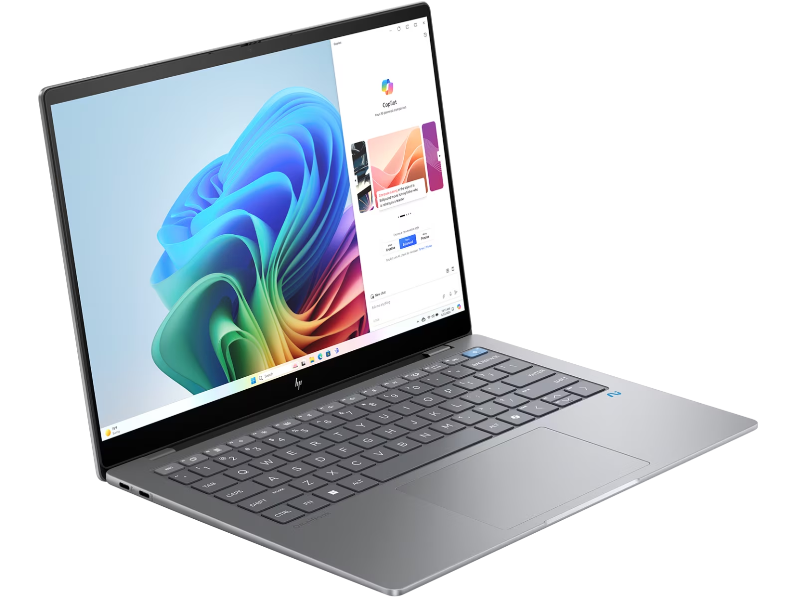 HP Omnibook X14-fe0023QU Laptop | QualComm SnapDragon X1E-78-100