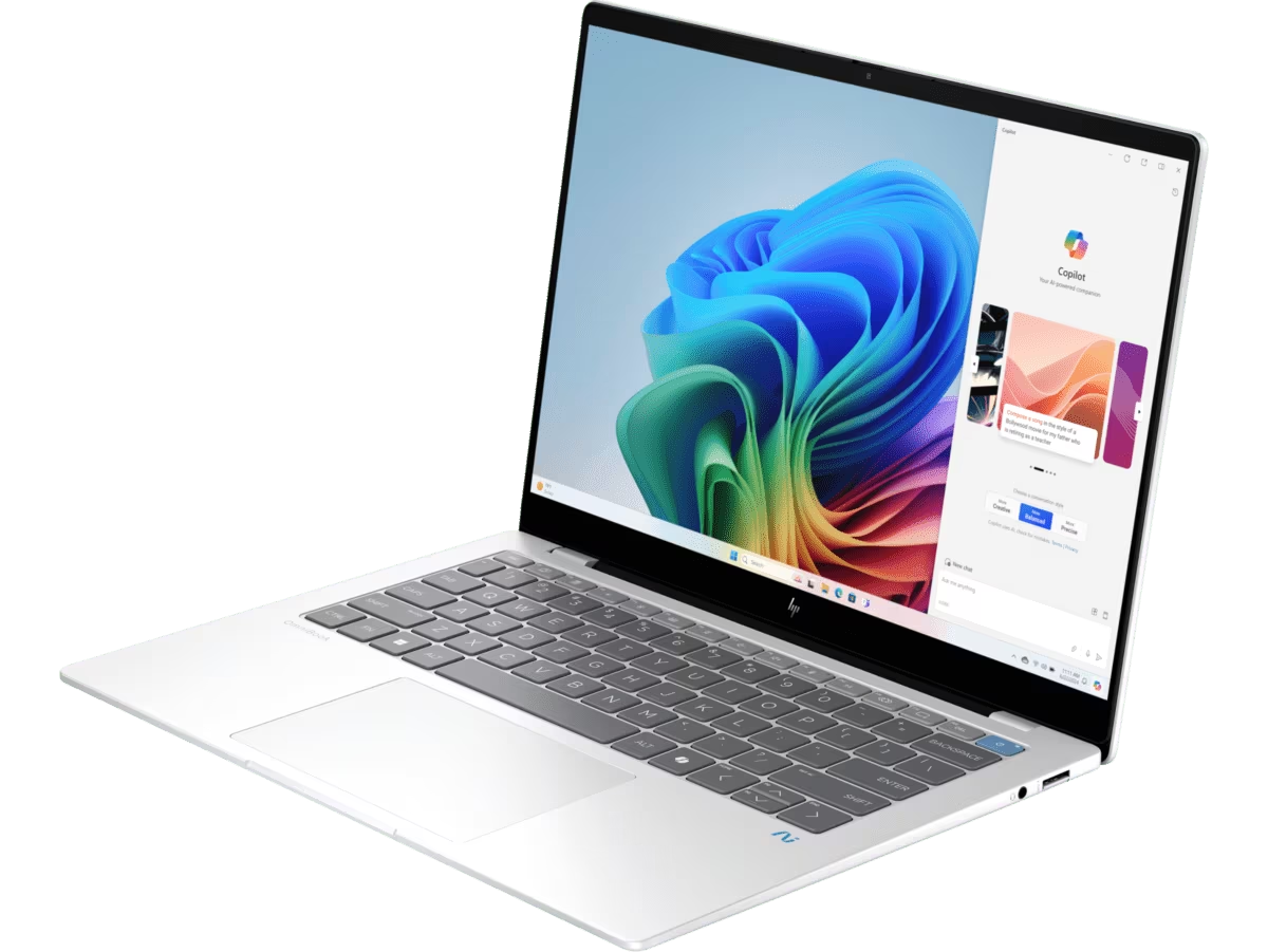 HP OmniBook X14-fe1013QU Laptop | Qualcomm Snapdragon X1P-42-100