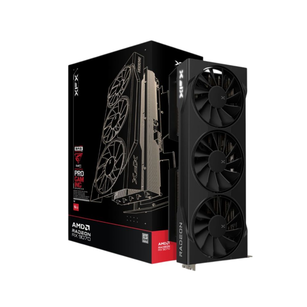 XFX Swift Radeon RX 9070 OC Triple Fan Gaming