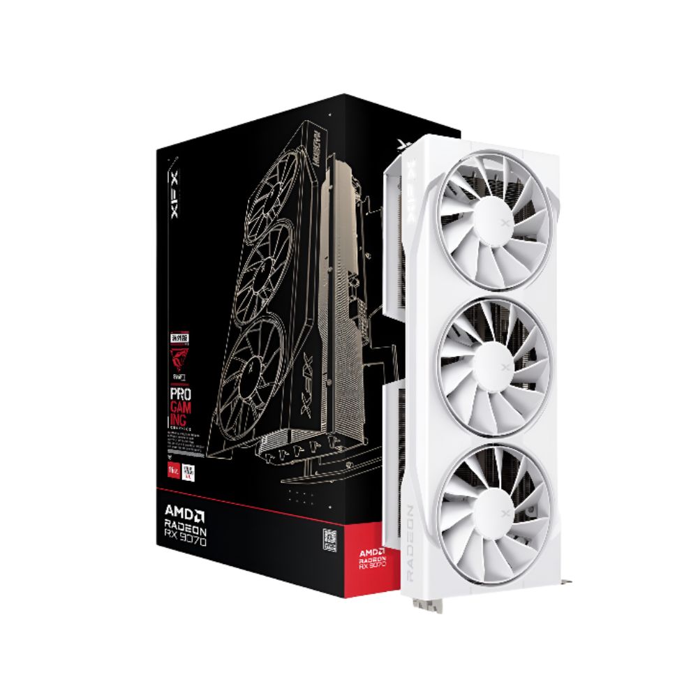 XFX Swift Radeon RX 9070 OC Triple Fan Gaming