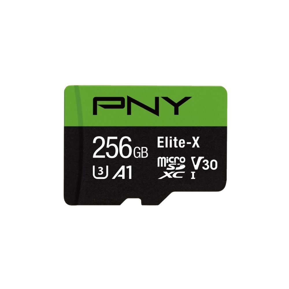 PNY Elite-X microSD UHS-I C10 V30 U3 A1 Memory Card