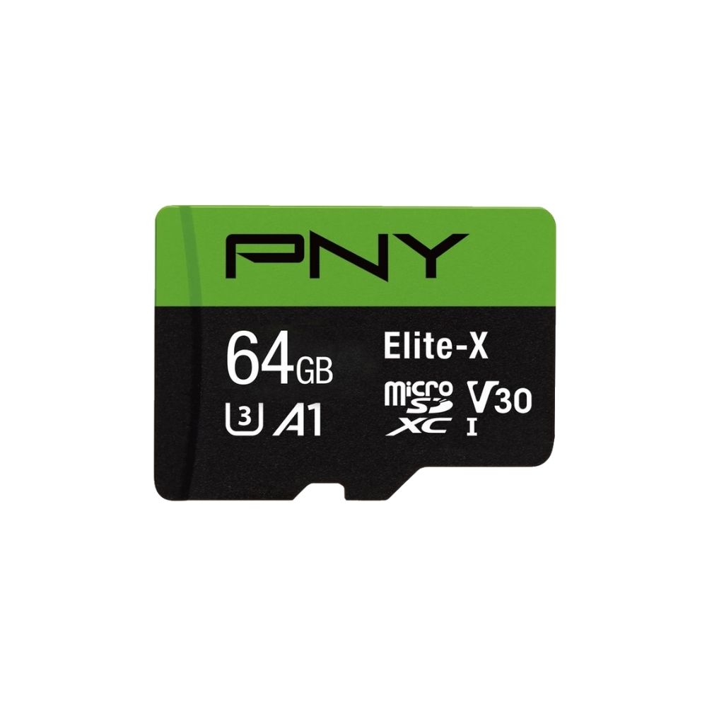 PNY Elite-X microSD UHS-I C10 V30 U3 A1 Memory Card