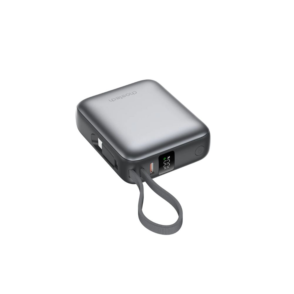 Choetech 35W Mini Power Bank with Built-in Cable (B832)