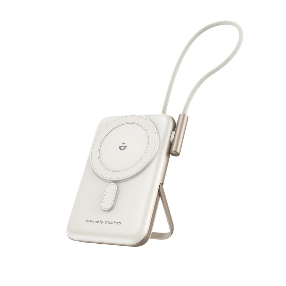 Choetech MagLeap Wireless Power Bank with Built-in Cable (B735)
