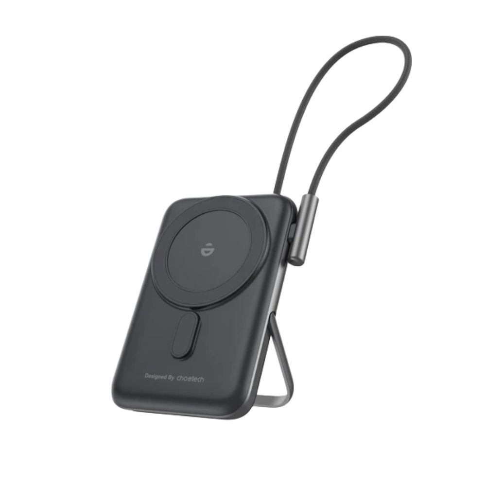 Choetech MagLeap Wireless Power Bank with Built-in Cable (B735)