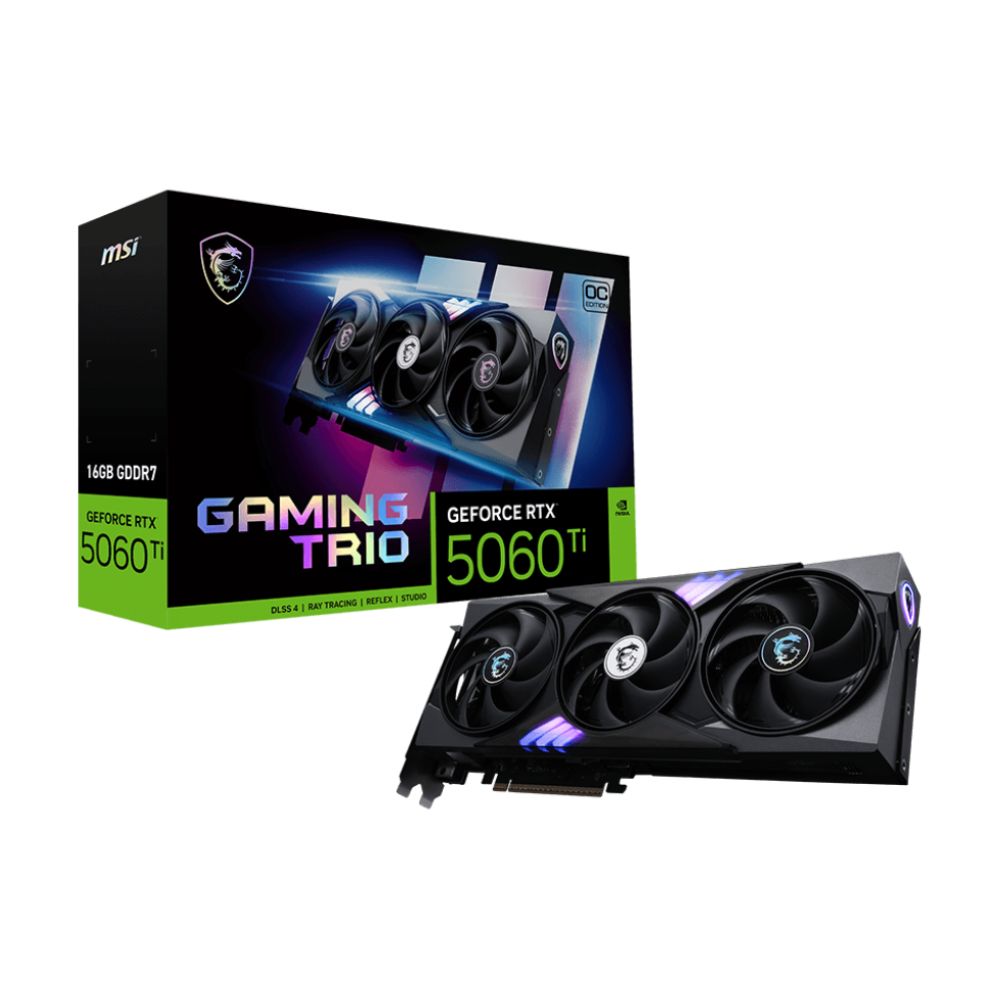 MSI GeForce RTX 5060 Ti 16G Gaming TRIO OC