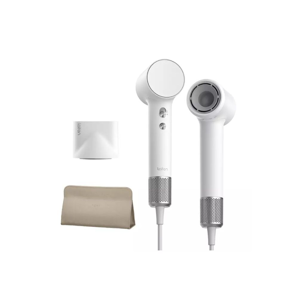 (Refurbished Unit) Laifen Mini High-Speed Hair Dryer - White