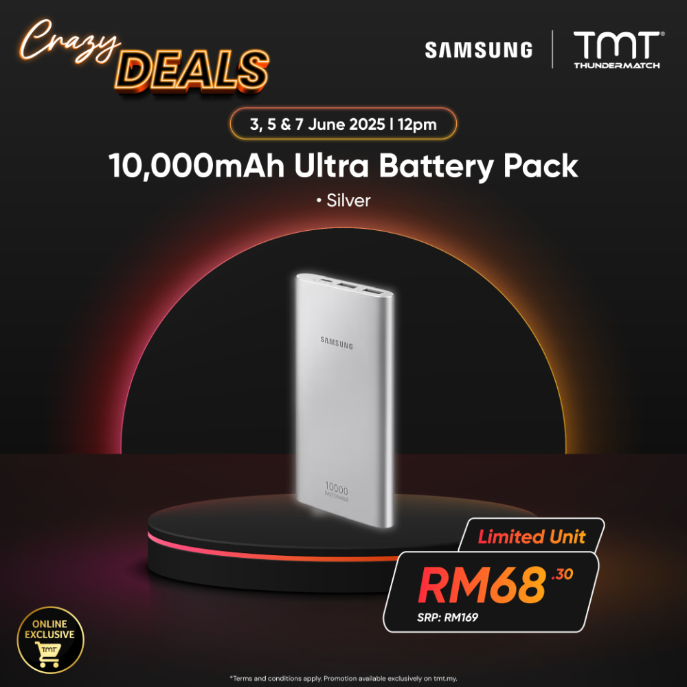 (Crazy Deals) SAMSUNG 10,000mAh Ultra Battery Pack Powerbank