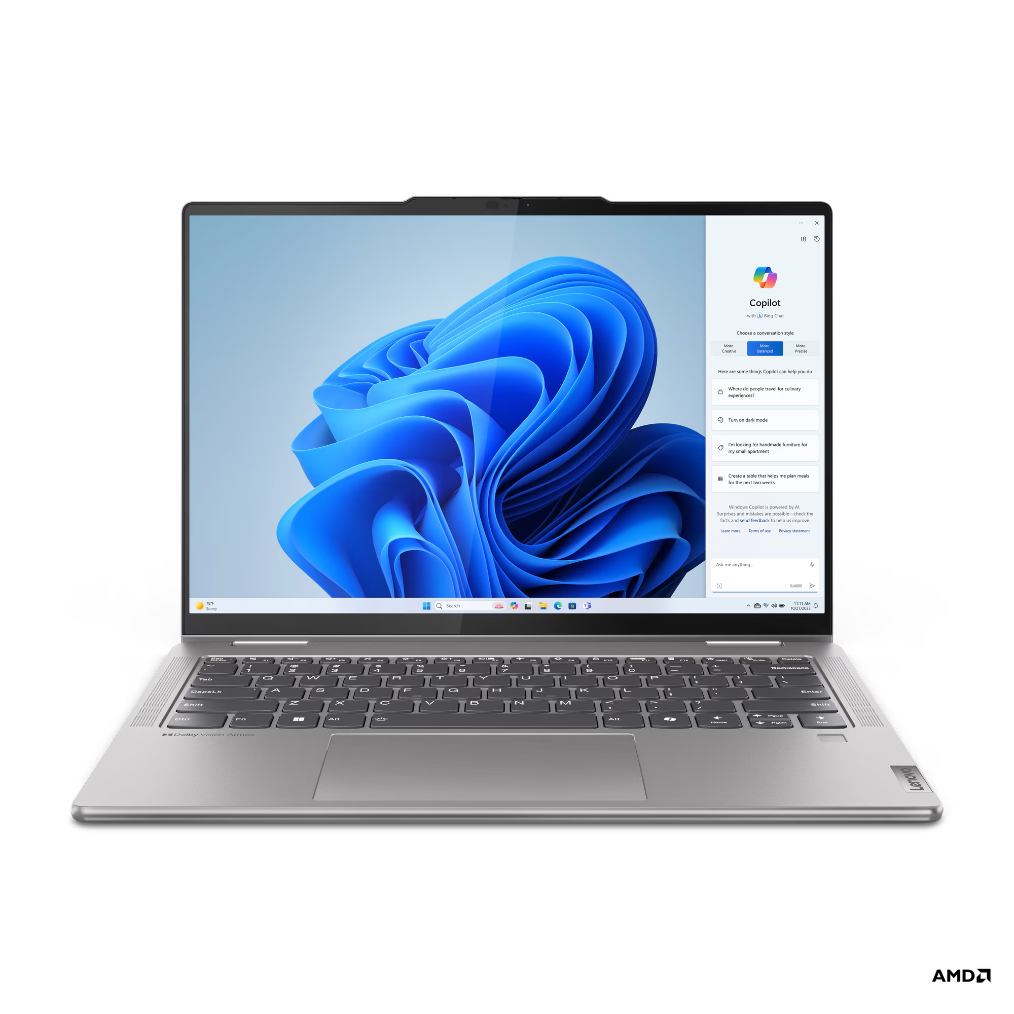 Lenovo Yoga 7 14AHP9 (83DK00A0MJ) 2 in 1 Laptop | AMD Ryzen 7 8840HS