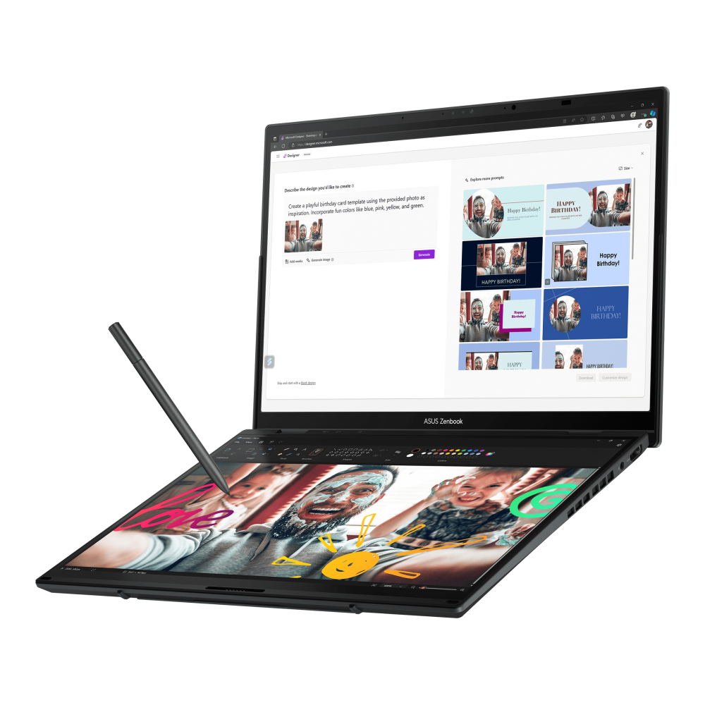ASUS ZenBook Duo UX8406C-APZ052WS 2 in 1 Laptop | Intel EVO Core Ultra 9-285H