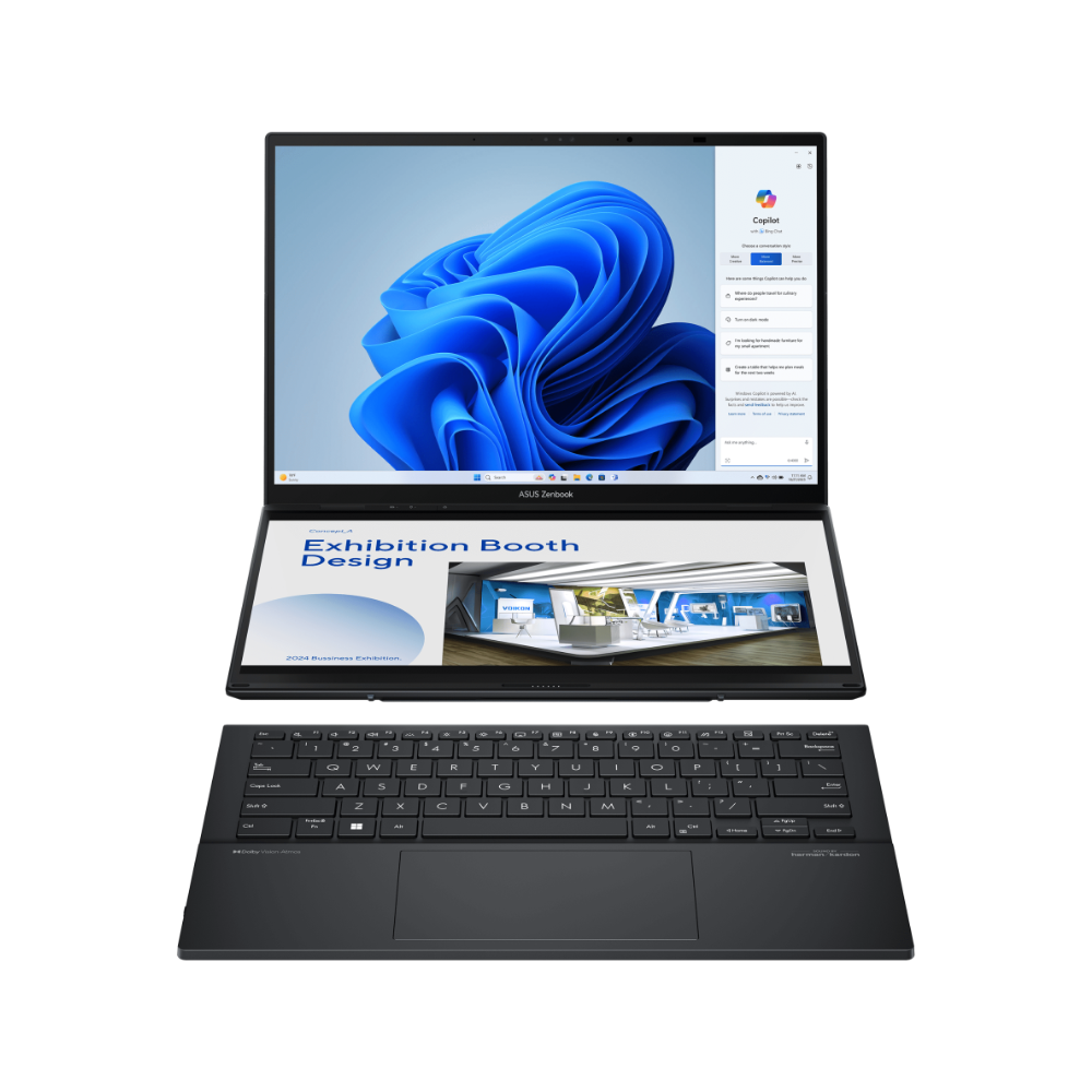 ASUS ZenBook Duo UX8406C-APZ052WS 2 in 1 Laptop | Intel EVO Core Ultra 9-285H