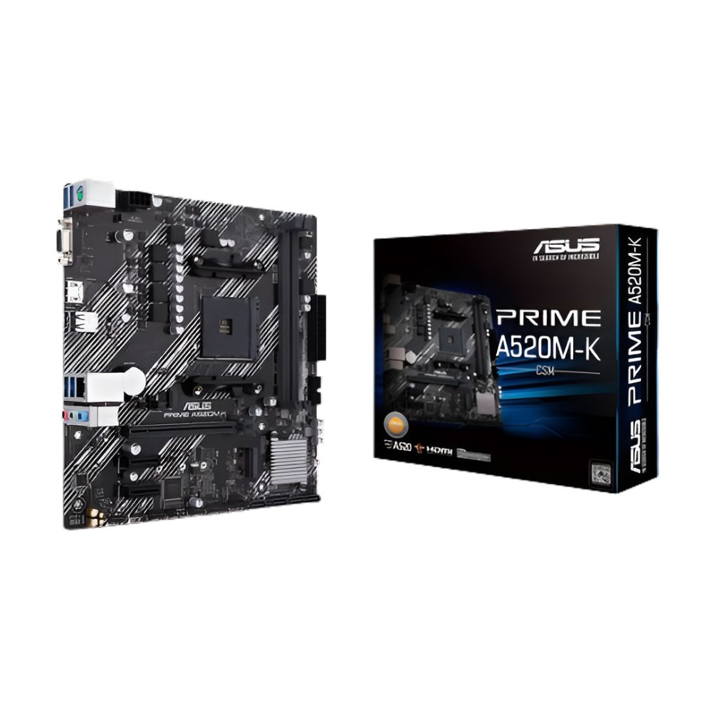 ASUS Prime A520M-K CSM mATX Motherboard
