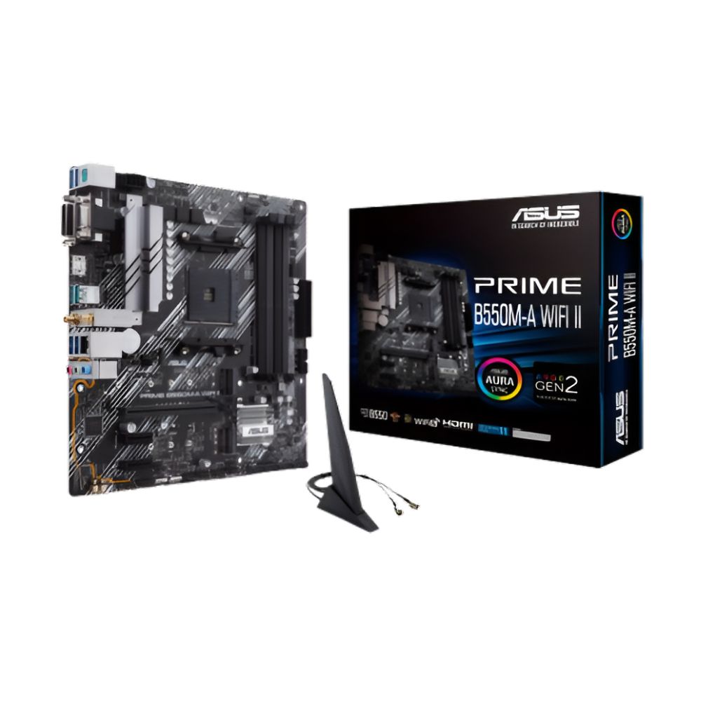 ASUS Prime B550M-A WIFI II mATX Motherboard