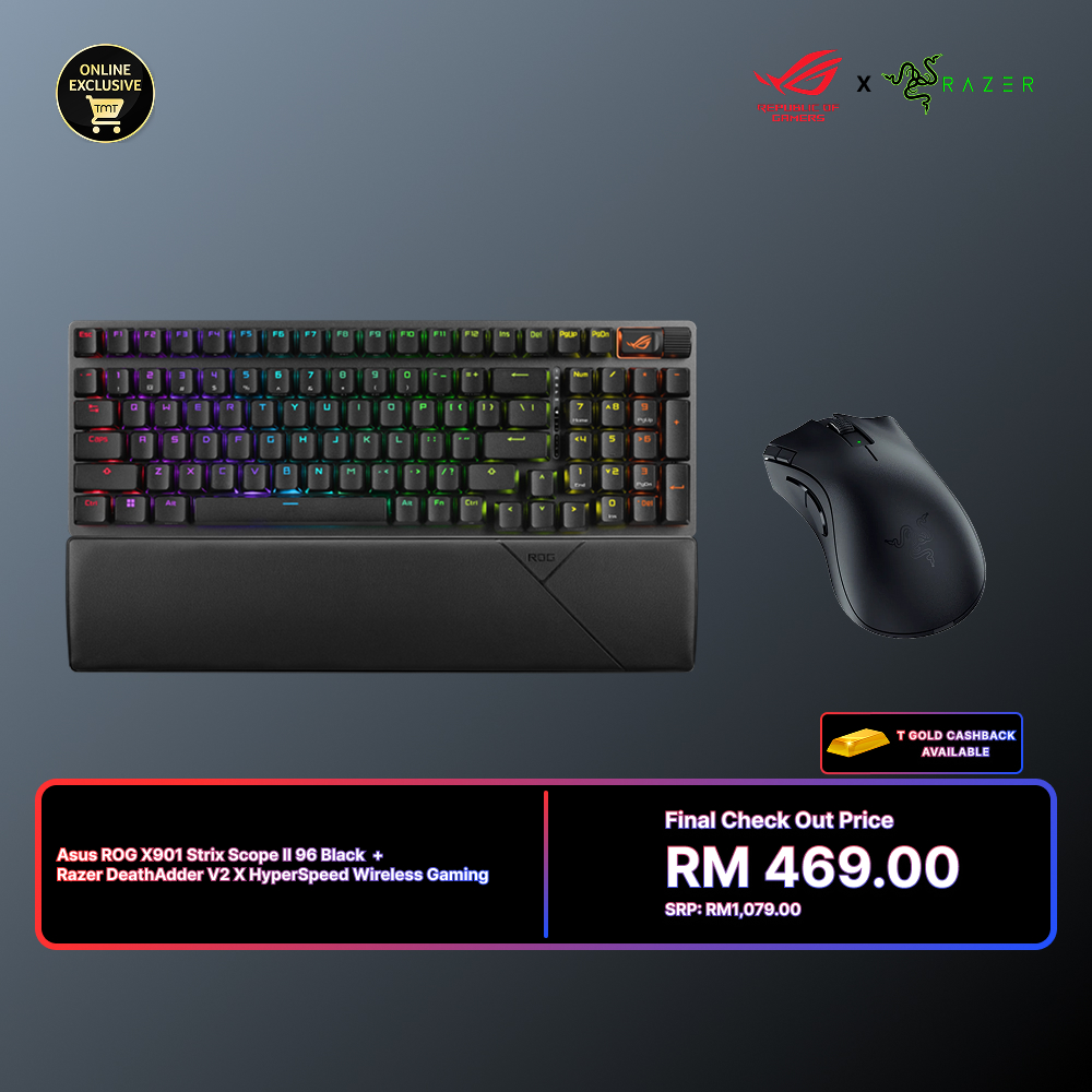 (Razer Mid Year Sales) Razer X ASUS ROG Bundle Promo