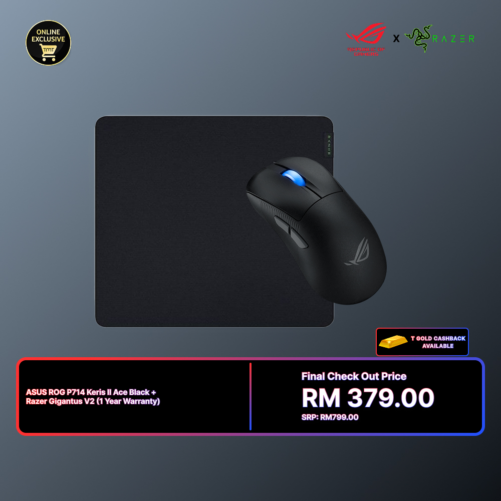 (Razer Mid Year Sales) Razer X ASUS ROG Bundle Promo