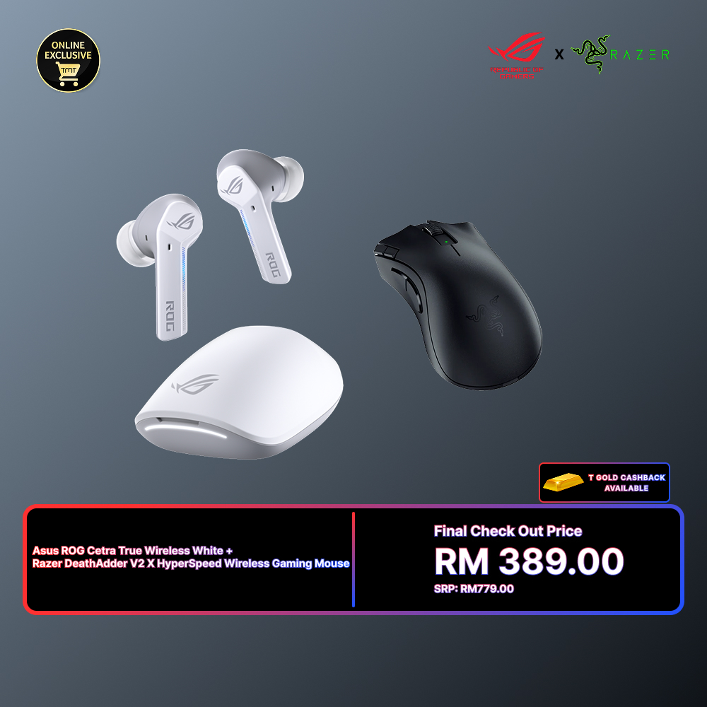 (Razer Mid Year Sales) Razer X ASUS ROG Bundle Promo