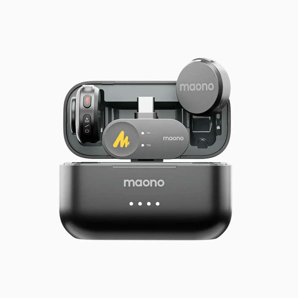 Maono Wave T5 Wireless Lavalier Microphone Combo Version