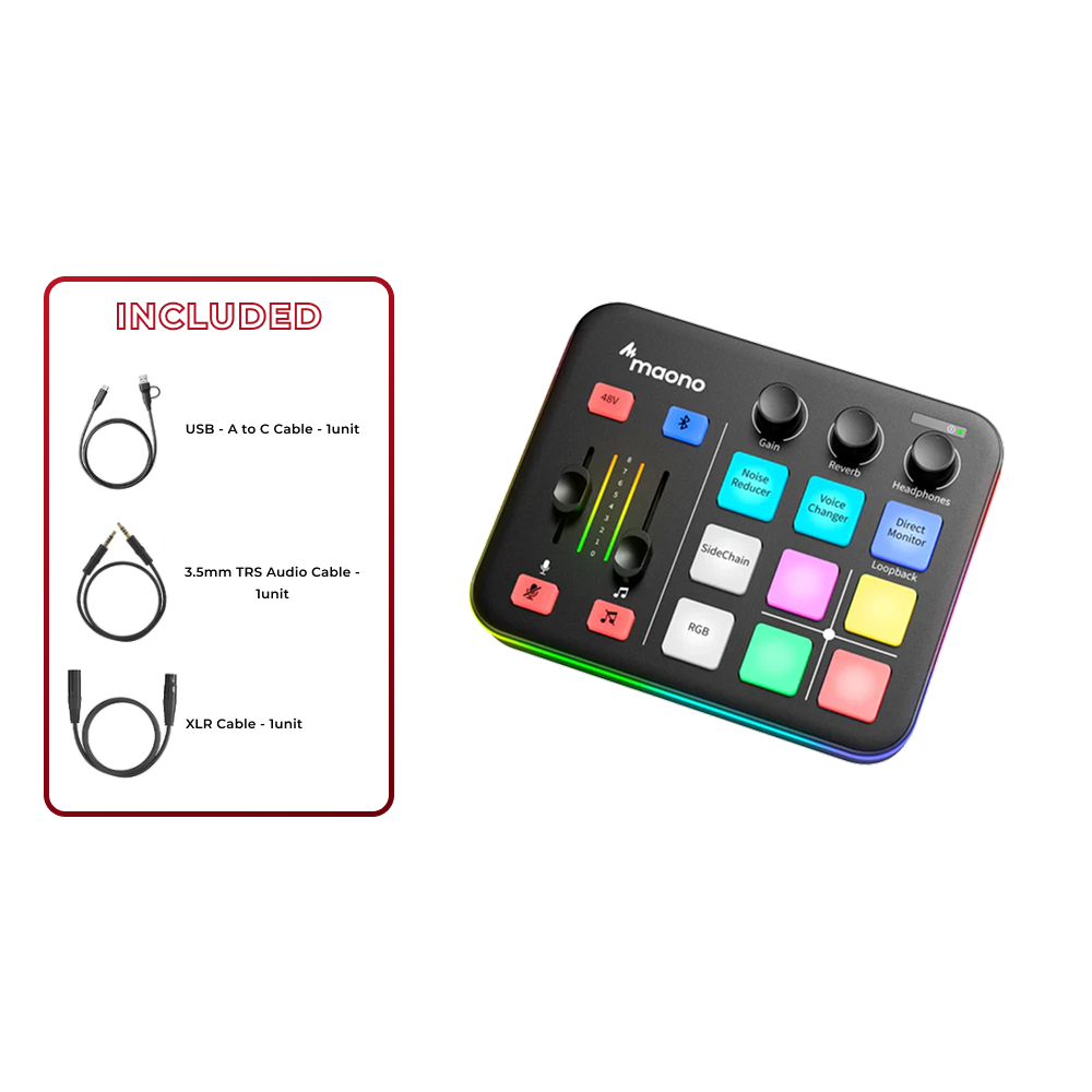 Maonocaster G1 NEO Audio Mixer For Game Streamer