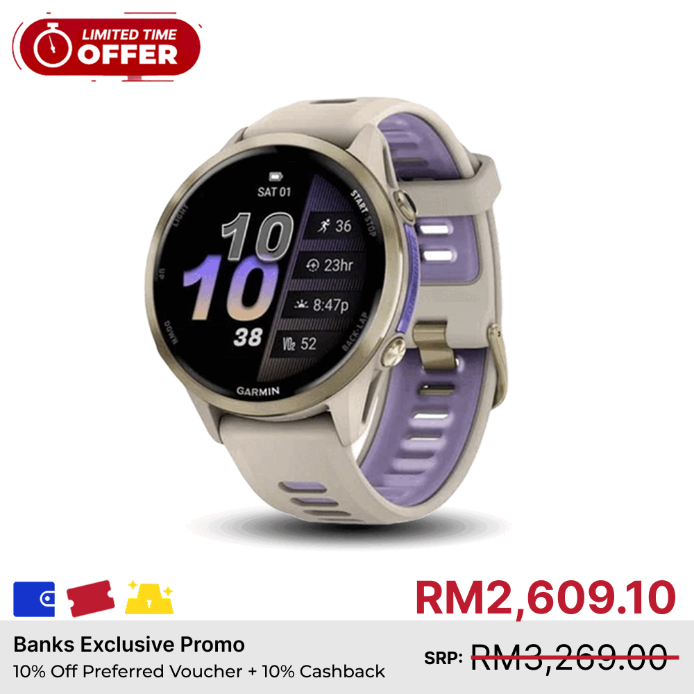 Garmin Forerunner 970 GPS Running Smartwatch