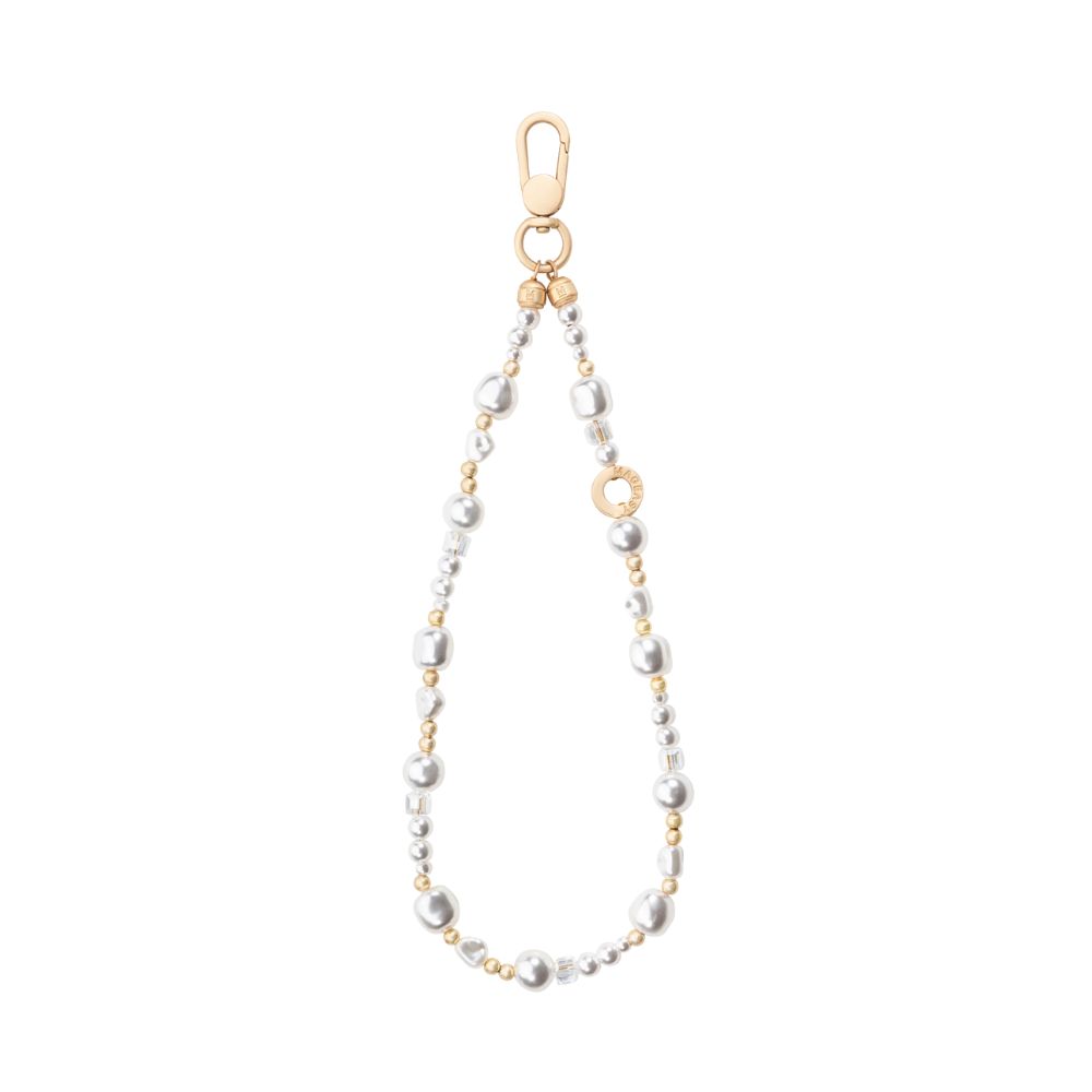 Mageasy Phone Pearl Wrist Strap + Strap Card