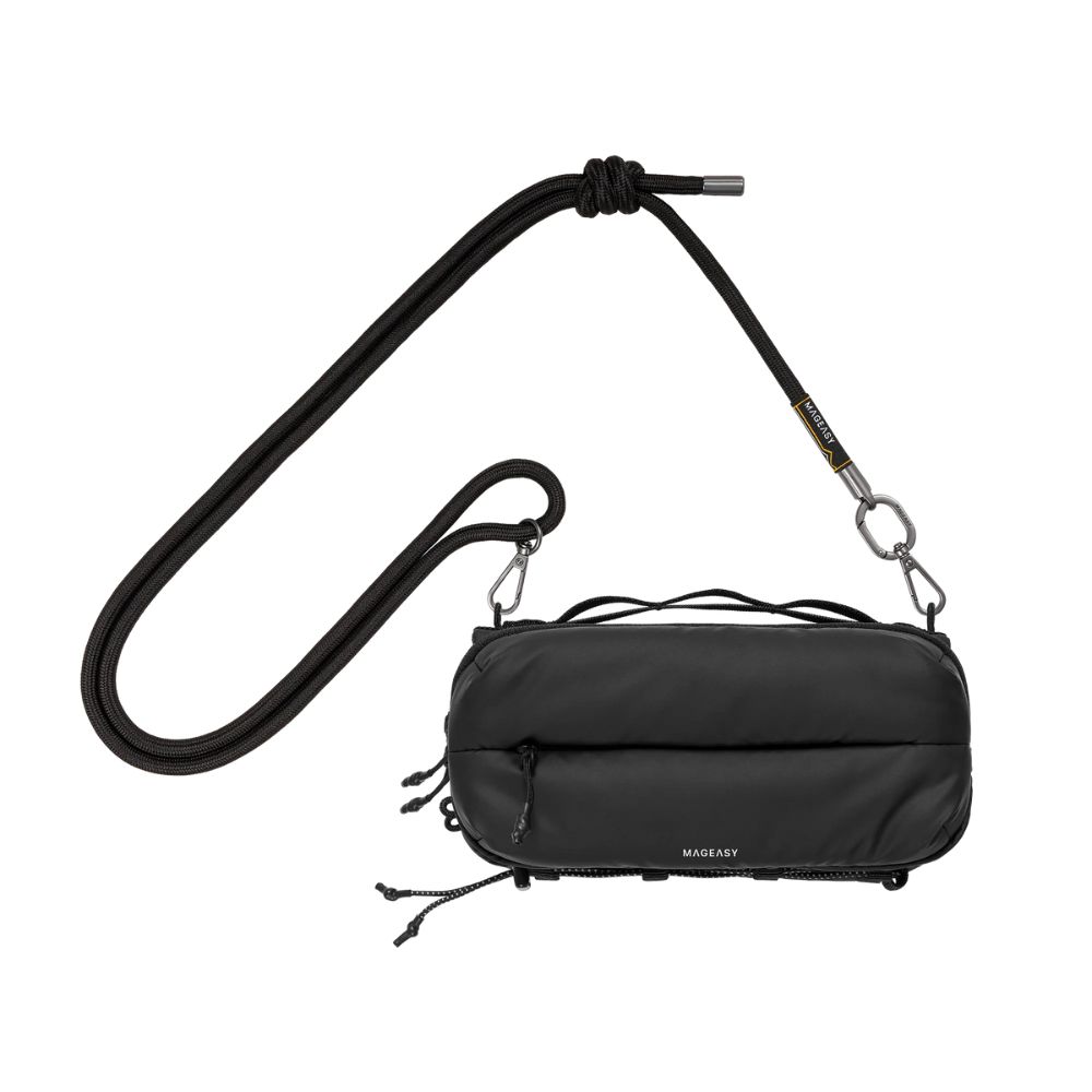 Mageasy Bun Sacoche Utility Crossbody Bag