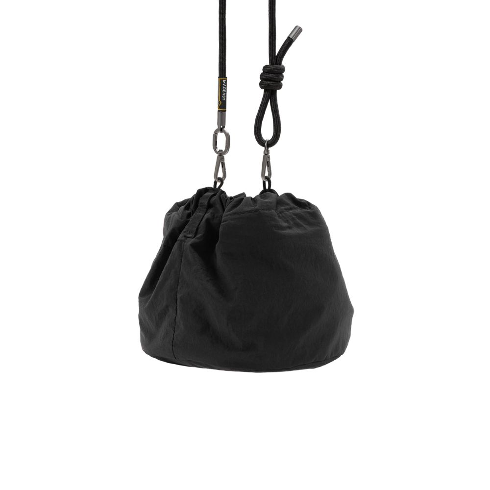 Mageasy Flip Bucket Crossbody Bag