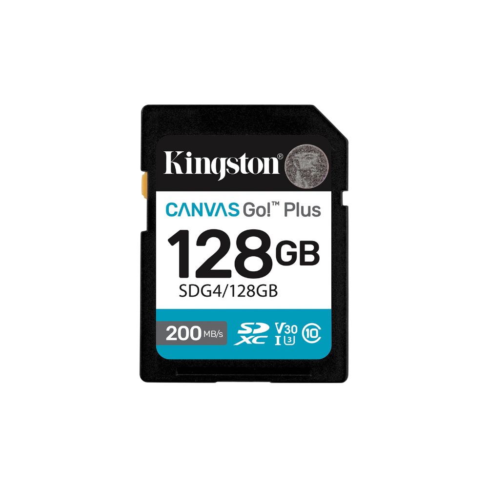 Kingston Canvas Go! Plus SD UHS-I C10 V30 U3 A2 Memory Card