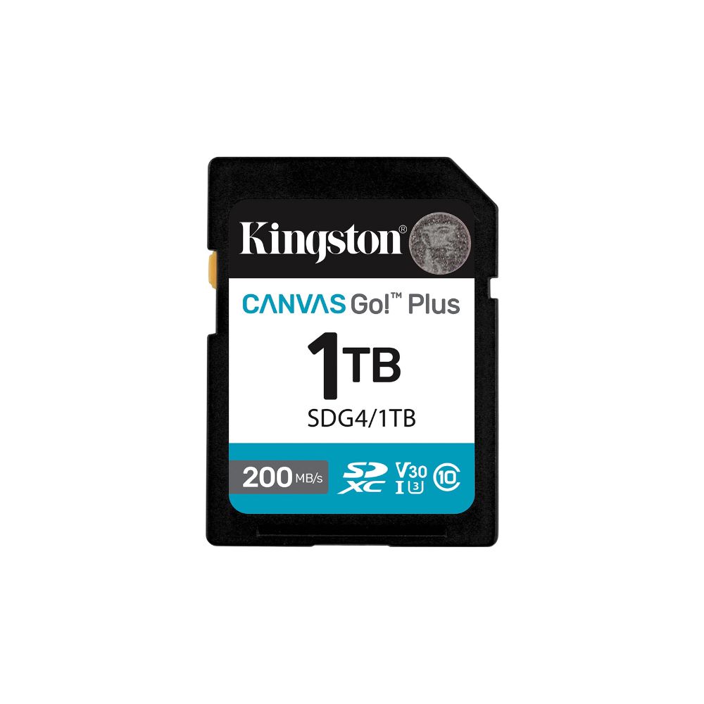 Kingston Canvas Go! Plus SD UHS-I C10 V30 U3 A2 Memory Card