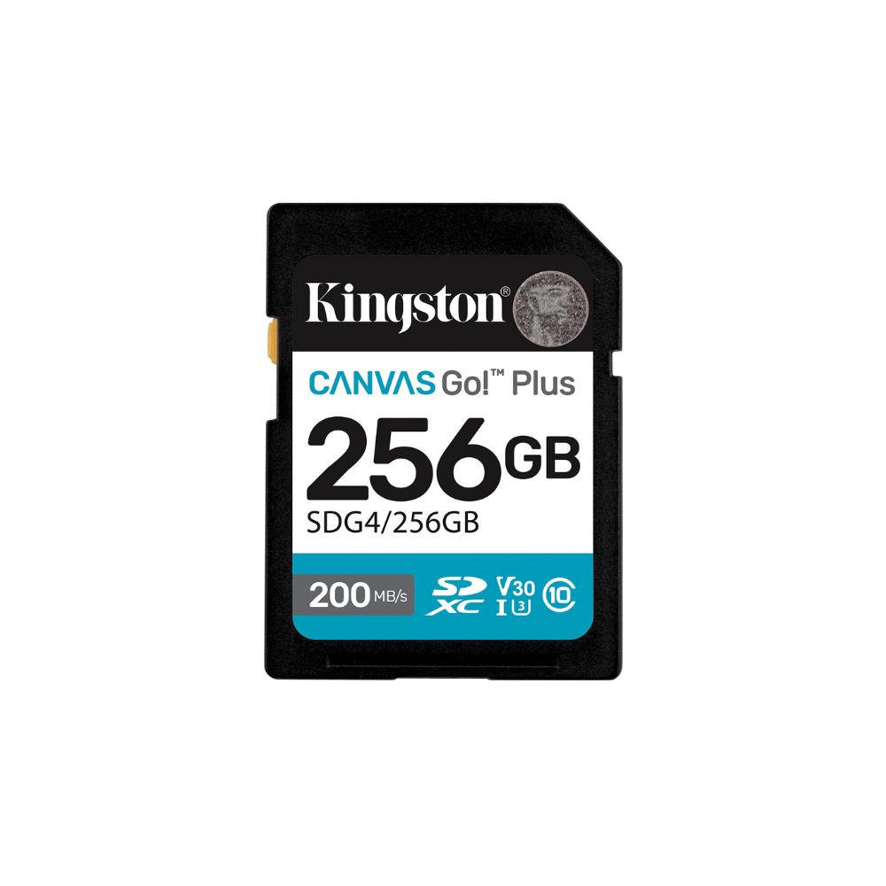 Kingston Canvas Go! Plus SD UHS-I C10 V30 U3 A2 Memory Card