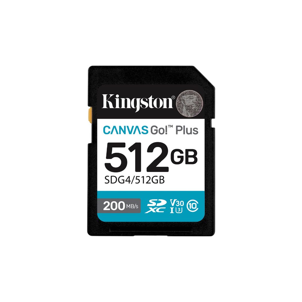 Kingston Canvas Go! Plus SD UHS-I C10 V30 U3 A2 Memory Card