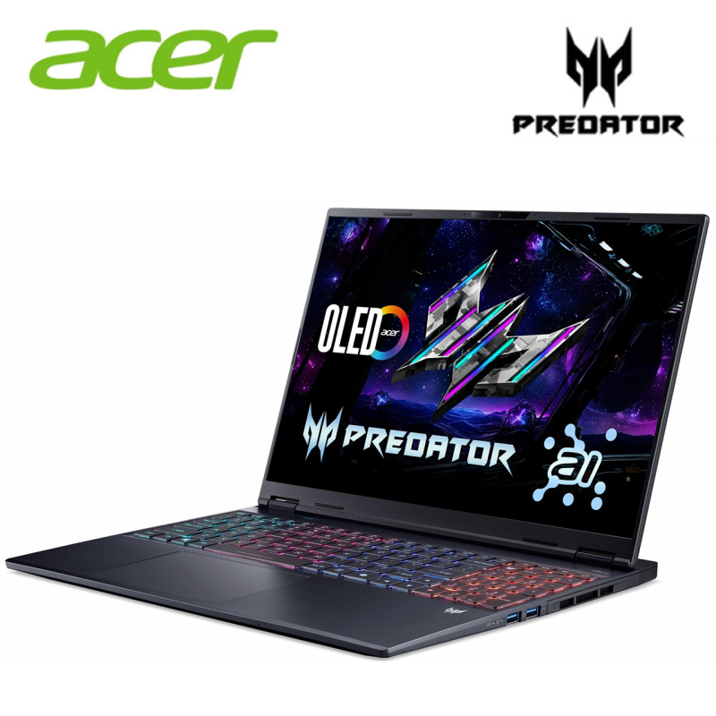 Acer Predator Helios Neo 16s AI PHN16S-71-907F Gaming Laptop | Intel Core Ultra 9 275HX | NVD RTX5070TI 12GB