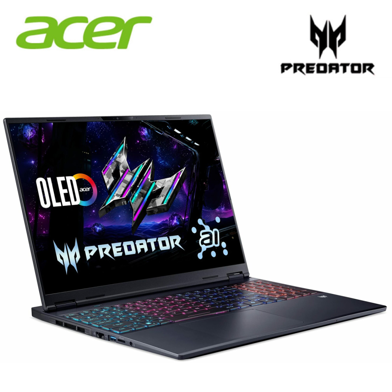 Acer Predator Helios Neo 16s AI PHN16S-71-907F Gaming Laptop | Intel Core Ultra 9 275HX | NVD RTX5070TI 12GB
