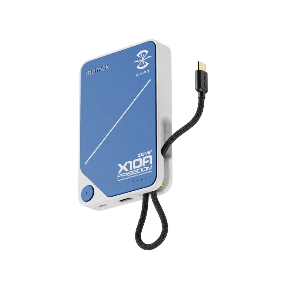 Momax x Gundam 1-Power X Power Bank with Built-in USB-C Cable