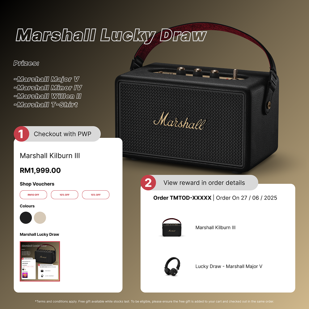 Marshall Lucky Draw Campaign